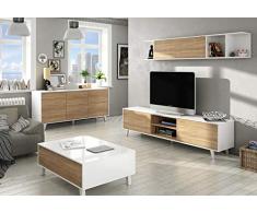 KIT MOBILE PARETE ATTREZZATA ZAIKEN CM.180X41X51