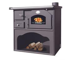 Stufa a Legna con forno BALKAN ENERGY Classic GF-right 5.9kW