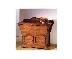 Estea Mobili - CREDENZA LEGNO FARINIERA CASSAPANCA MADIA ARTE POVERA L 115 P 49 H 97 - 813-A - Come foto