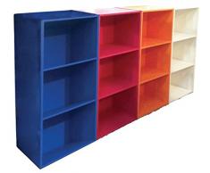 EURO LIBRERIA COMPONIBILE 42X29X89H BLU