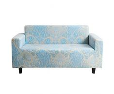Soyerras Copripoltrona 1/2/3/4 Posti Elasticizzato Copriseduta Divano Fodere Copridivani Copridivano Lavabile Sofa Cover (4 posti 235-300cm)