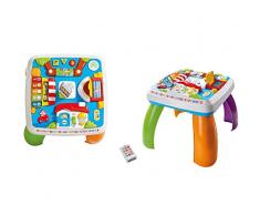 Fisher-Price - Attività della Città Tavolino con 3 Livelli di Gioco che Crescono con il Bambino, con Luci, Suoni e Frasi, Giocattolo per Imparare a Parlare, per Bambini di 6 + Mesi, DRH33