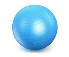 KAIDILA Palla Fitness Palla per Esercizi Pre-Parto Ball, Ball Chair, Yoga Pilates Balance Ball con Pompa-Cielo Blu 65cm