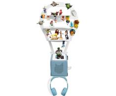 Tonie Box - Scaffale per palloncini a caldo per oltre 52 tonie, scaffale per bambini, set da collezione di mongolfiera, accessori Tonie Box - Adatto per oltre 52 tonie - Fissaggio magnetico a piacere