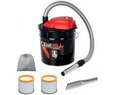 ASPIRACENERE ELETTRICO CENERILL 800 W - 18 L con doppio filtro e lancia piatta
