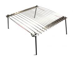UCO GR-4 Grill Caminetto A legna Acciaio inossidabile barbecue e bistecchiera