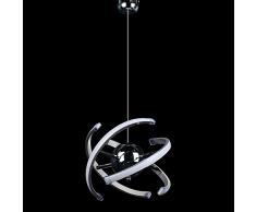 ELINKUME LED lampada a sospensione design moderno lampadario soggiorno sala da pranzo (23W)