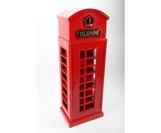 armadietto porta CD in look retrò Telephone alt. 105 cm