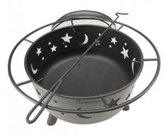 Landmann 11811 - Braciere da giardino Stars & Moon