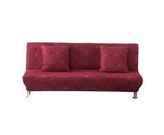 WINS Copridivano Senza braccioli Fodera Divano Letto clic clac Elasticizzata copridivani Senza braccioli Fantasia 1 Posto