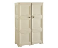 Tontarelli S.p.A. Multiuso OMNIMODUS 2 Ante, 3 Moduli Mobile Contenitore, Angora, 79x47x125 cm