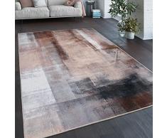 Paco Home Tappeto Salotto Moderno Soggiorno Tessuto Liscio Moderno Motivo Astratto Vintage Lavabile in Lavatrice, Dimensione:240x340 cm, Colore:Multicolore 3