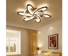 TINS 72W LED Lampada da soffitto Moderna Calda Lampada da soffitto bianca Soggiorno Lampadario Camera da letto, Illuminazione della stanza Lampada da soffitto AC 220V-240V