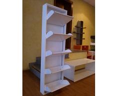 Evergreen-House Scarpiera, Metallo, Bianco