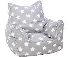 Knorrtoys KNORRTOYS 68211 Stars White Bambini Pouf
