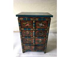 Antica Farmacia armadietto armadio ufficio armadio Apotheke Credenza cassettiera – comò armadio con 14 cassetti breite66 X hoehe114 cm