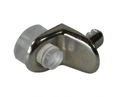 BLISTER MENSOLINA REGGIPIANO CON VENTOSA pz 8 - nichelata