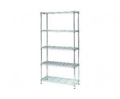Kit Closet, Stylo, Scaffale in metallo, 3 ripiani