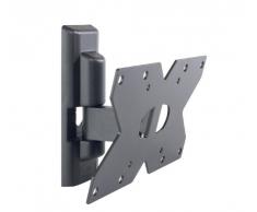 Meliconi CME ETR120 Supporto per TV, Orientabile Orizzontalmente e Verticalmente, per TV da 26"a 32", Compatibile con VESA 200x100, 100x100, 75x75, Nero