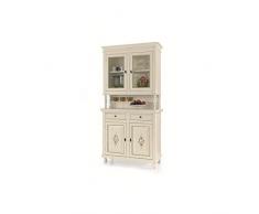 EsteaMobili - CREDENZA SOLO BASE COUNTRY DIPINTO LACCATO BIANCO SUPER PREZZO!