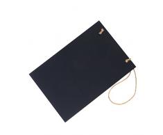 VORCOOL Vintage lavagna senza cornice segno decorativo appeso bordo di gesso per segni di nozze rustico cucina dispensa decorazione della parete 20x30x0.5 cm