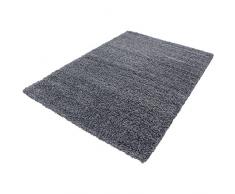 Shaggy tappeto a pelo lungo tappeti pelosi deep-pile palo moquette del salotto uni grigio Größe 200 x 290 cm