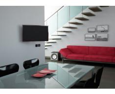 Supporto TV CME EDR 200 con doppio braccio, Inclinabile, Ideale per Tv a Schermo Piatto da 26’’ a max 40’’, VESA (in mm):|75x75|100x100|200x100|100x200|200x200|, Made in Italy 100%, Nero