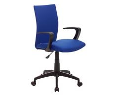 My_office Milano Poltrona da ufficio Blu, poliuretano, ergonomica