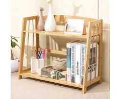 MIXMEY Libreria da scrivania, organizer da tavolo, libreria da cucina, portaspezie, torre portaoggetti da bagno, scaffale da scrivania (colore: predefinito)