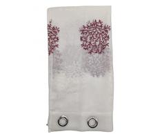 Pannello tenda arredo con anelli corallo 140x280 cm Linea Oro