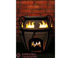 Amphora tandoor da giardino camino Heipei Tonne Forno – Stufa