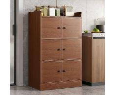 MAegan Credenza a 6 ante per cucina Armadio a pavimento per sala da pranzo soggiorno corridoio tavolo buffet chiuso