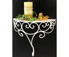 Staffa a muro Mensola "ambience" Bianco Metallo Ferro G Mensola 45 centimetri Bagno