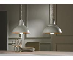 Onli Arus Lampada a Sospensione E27, Avorio, 35 x h 50 cm