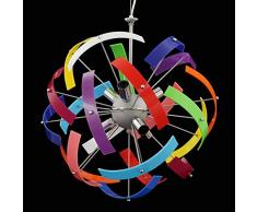 Shape Lampadario in Plexiglass a Sospensione Stile Moderno Colori A Scelta Personalizzabili 6 Luci Soggiorno Camera da letto Cucina Cameretta Salotto