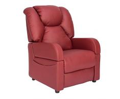 POLTRONE ITALIA Monami 2 motori PERSONALIZZABILE Poltrona relax Alzapersona Detraibile 19% Roller System braccioli estraibili schienale fiocco antimacchia Bordeaux