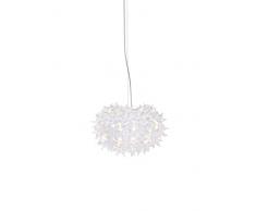 Kartell Bloom 0926003 S2, Lampada a Sospensione, Bianco, Ø 28