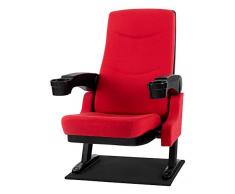 Stagecaptain CS-600R Movieking Poltrona cinema, rosso