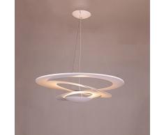 Lampadario LED Lampade a Sospensione illuminazione Design Moderno (2700K bianco caldo)