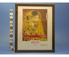 Lupia Legno Cornice portafoto Porta Foto Poster Arte Povera 40X50 cm in Crilex, 40x50