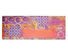 LifeStyle-Mat 200243 passatoia Tappeto Antico Antiscivolo e Lavabile, Ideale per Il Guardaroba, la Cucina o la Camera da Letto, 67 x 170 cm, Viola