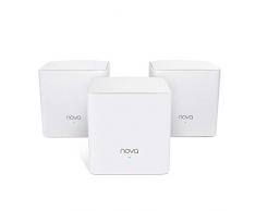Tenda Nova - Stazione Aggiuntiva Wi-Fi a Doppia Banda per Abitazioni, Uffici, Salotto 3-Er Pack