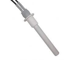 Easyricambi Candeletta Resistenza in Ceramica da 260W per accensione Stufa a Pellet Lunga 107mm e 96mm alla Fermo. Diametro 11,55mm