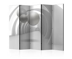 murando Paravento Astratto 3D 225x172 cm Stampa bilaterale su Tela in TNT 100% Non Trasparente Parete Divisoria Interno Separatore Stanza Pieghevole Decorazioni a-B-0034-z-c