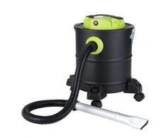 QLIMA ASZ 1020 Aspiracenere Filtro HEPA Nero Capacita 20 litri Potenza 1200 Watt