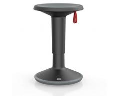 Intersgabello ergonomico – Premium sgabello regolabile in altezza e girevole – ideale per sedersi comodamente sulla schiena.