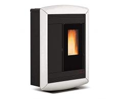 LaNordica Extraflame stufa a pellet Souvenir Lux (10,2 kW) Ceramica Bianco