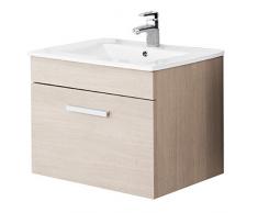 FERIDRAS Show 60 Composizione Bagno, Rovere Chiaro, 47x61x47 cm