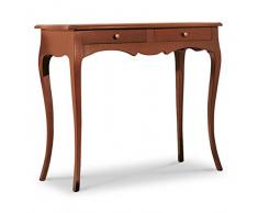 Estea Mobili - CONSOLLE LEGNO COL NOCE ARTE POVERA - 538