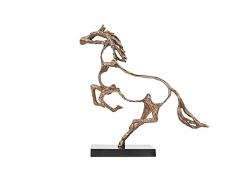 KLHHG Soggiorno Ingresso Ingresso Ingresso Vino Armadio Decorazione di Cavallo Luce Moderna Ufficio Desktop libreria di Alta End Decorazioni morbide